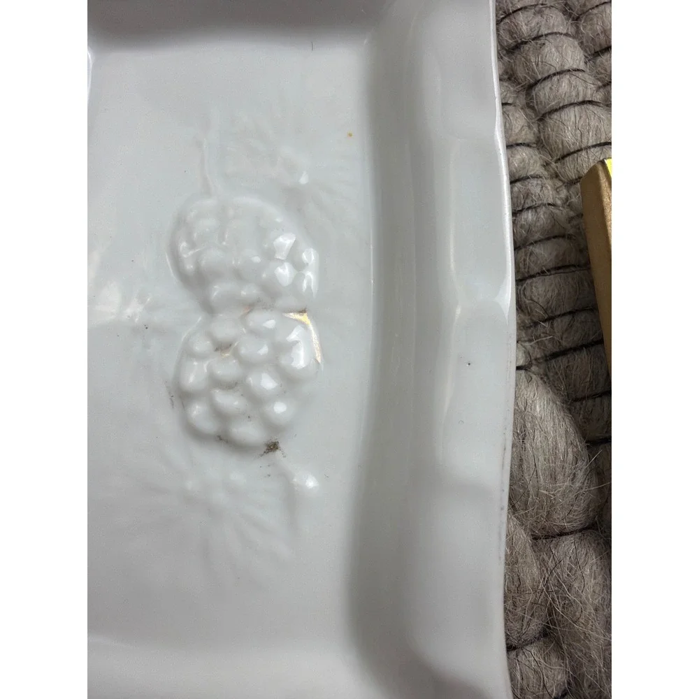 Golden Pine Trinket Dish Unisex OS Vintage 1950s Porcelain Pinecone MCM EW-6969